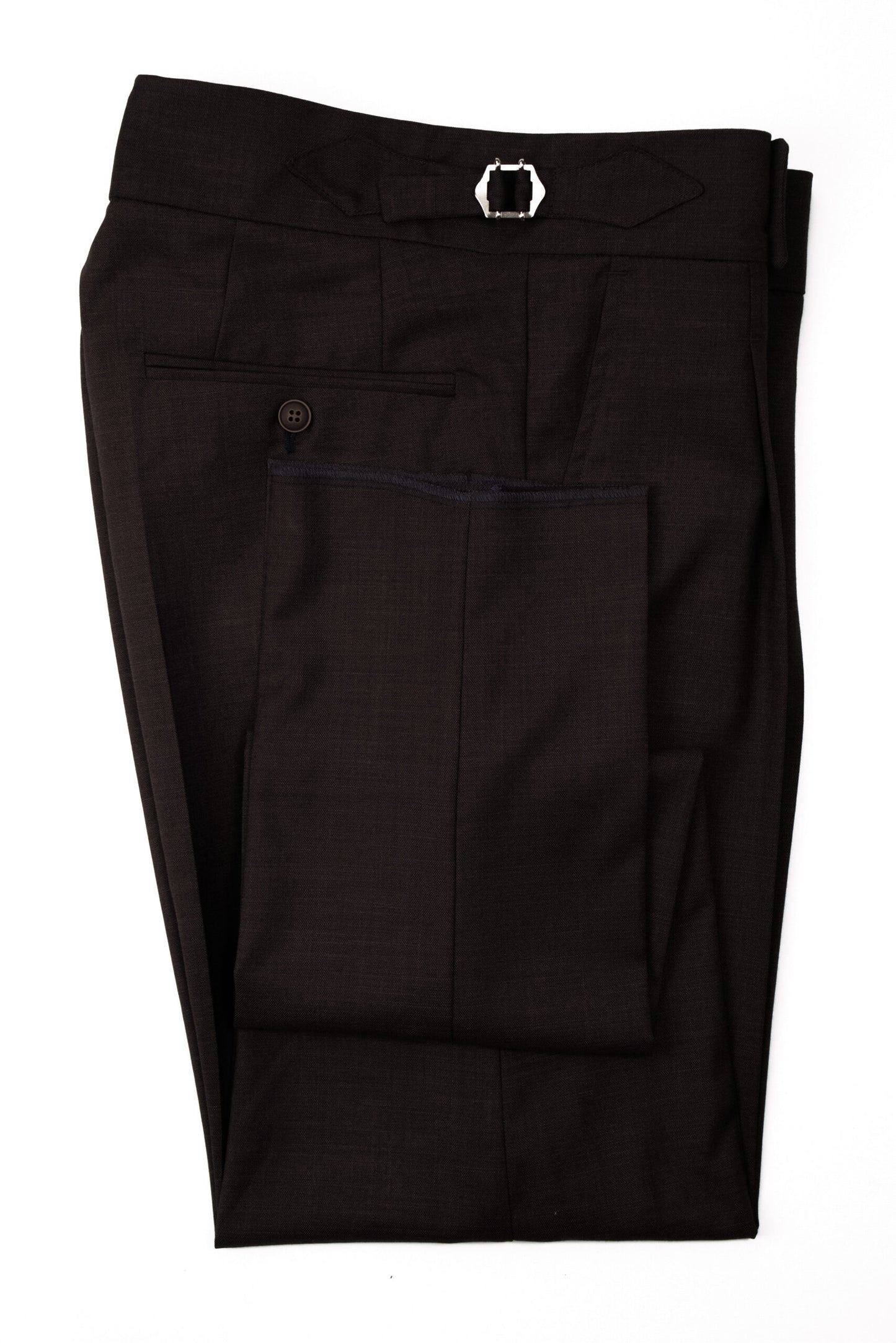 Pantaloni stil italian maro ciocolatiu gurkha CFGK009