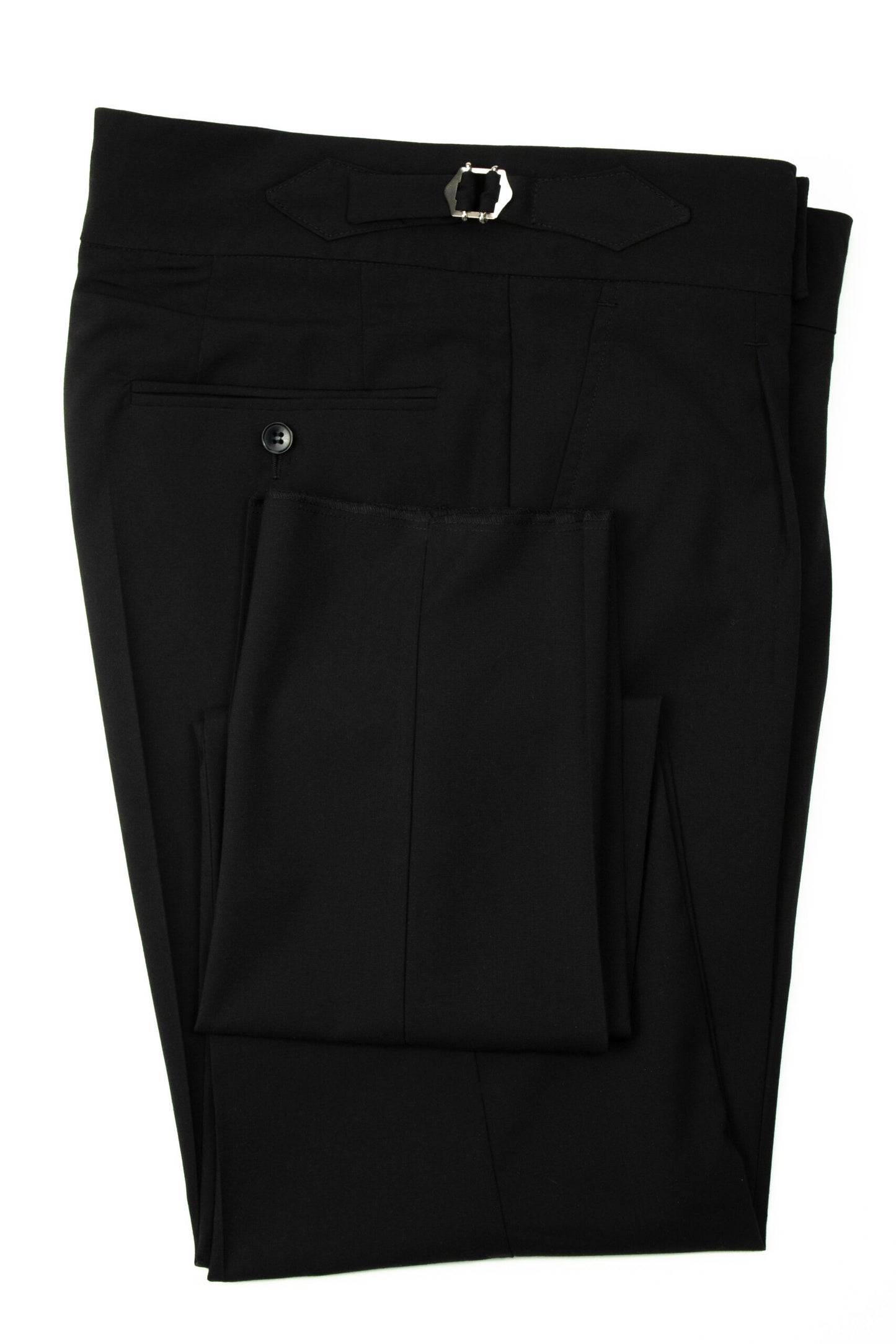 Pantaloni stil italian negru gurkha CFGK006